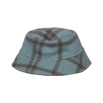 Bucket hat (Blauw, Bruin) van Marc O'Polo Katoen, Polyamide, Wol