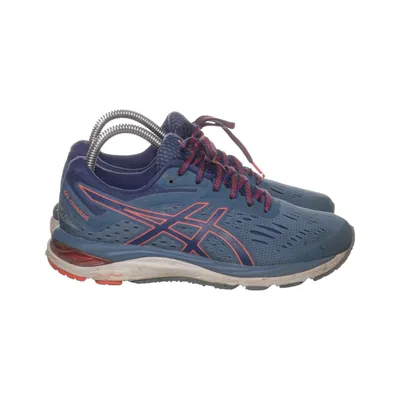 Running shoes (Blue, Pink) from Asics