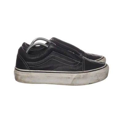 Baskets (Noir) de Karl Lagerfeld x Vans Cuir