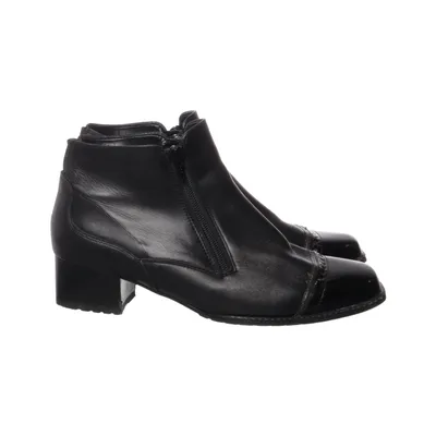 Ankle boots (Black) from Luftpolster