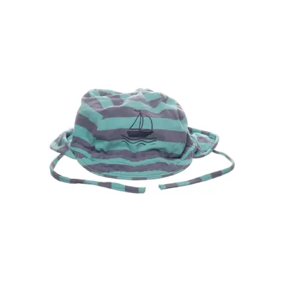 Zonnehoed (Blauw, Groen) van Pusblu Katoen, Elastaan