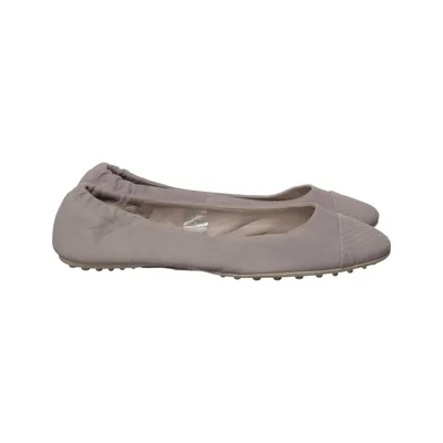Ballerines (Gris) de Alessandro Bonciolini Cuir