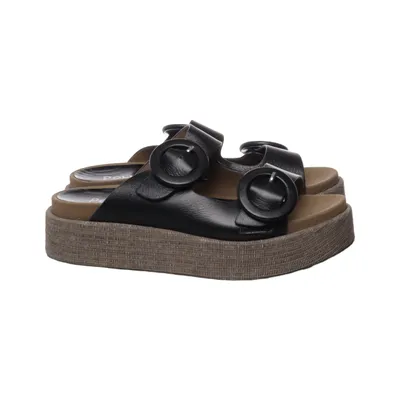 Sandals (Black) from Pollini
