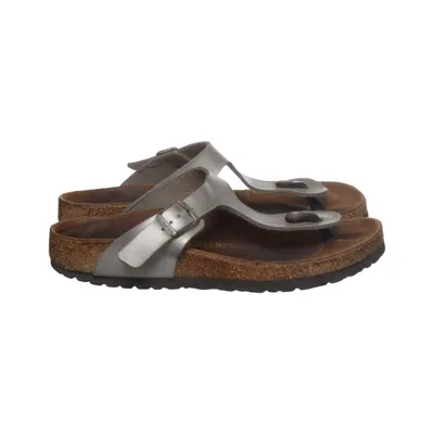 Teenslippers (Zilver) van Birkenstock