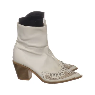 Bottes à talons (Blanc) de Hotsoles