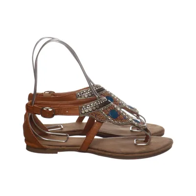 Sandalen (Bruin, Blauw, Zilver) van Bellucci