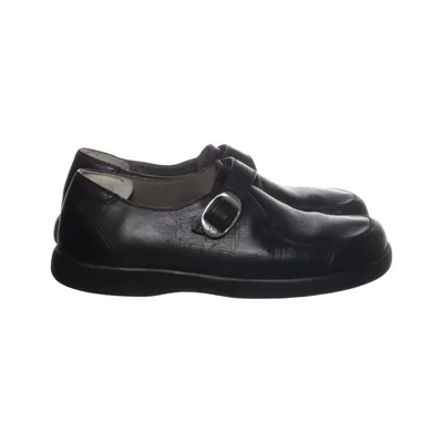 Monk strap shoes (Black) from Bär Leather