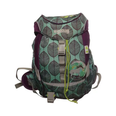 Rygsæk (Grøn, Lilla) fra Ergobag Polyester