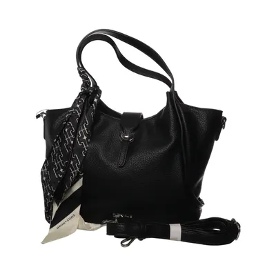 Shoulder-bag (Black) from Emily & Noah Polyester, Polyurethane