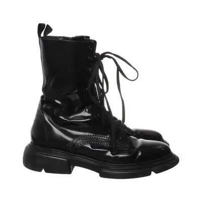 Laced boots (Black) from Giorgio Armani Leather