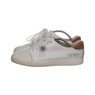 Sneakers (JOANA) fra Lauren Ralph Lauren Bomuld, Læder