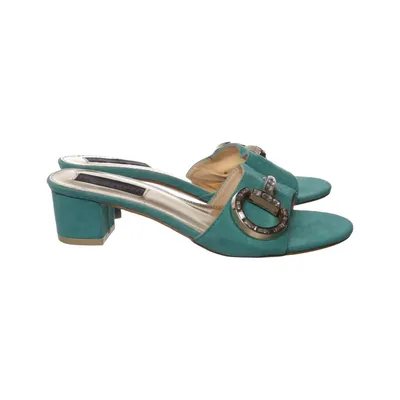 Mules (Turquoise) from Sergio Todzi