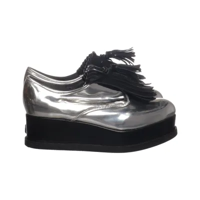 Mocassins (Argent, Noir) de Jeffrey Campbell