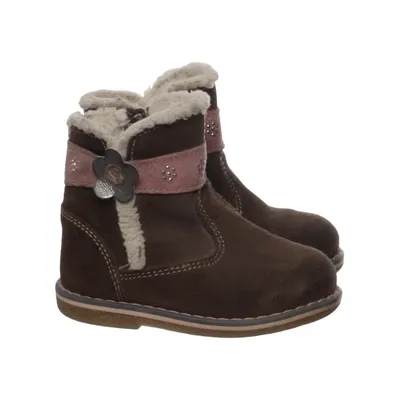 Ankle boots (Brown, Pink) from Bärenschuhe