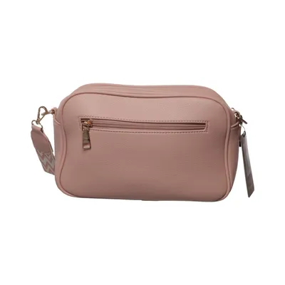 Shoulder-bag (Pink) from Angela Polyurethane