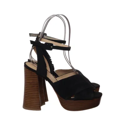 High heel sandals (Black, Brown) from Mellow Yellow Leather