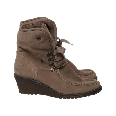 Schnürstiefel (Beige) von Marco Tozzi Acryl, Polyester