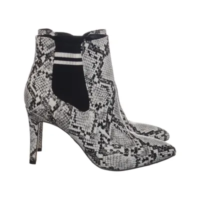 Bottes à talons (Blanc, Noir) de Buffalo Polyester