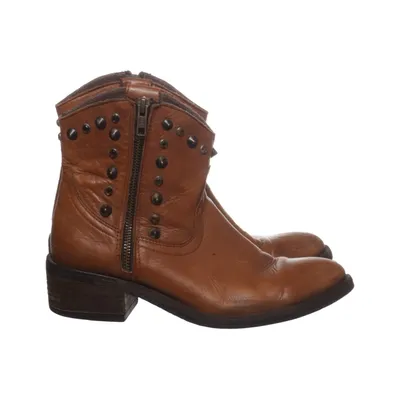 Ankle boots (Brown) from Sacha Leather