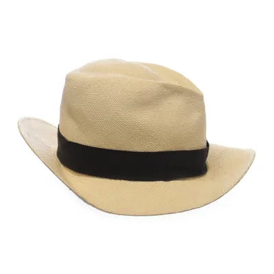 Stråhatt (Beige, Svart) från Genuine Panama Hat