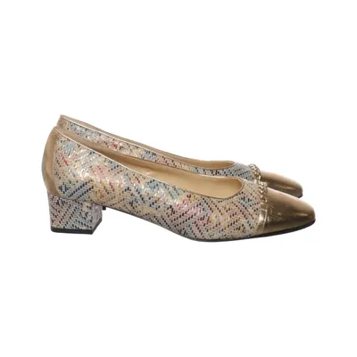 Pumps (Gold, Multicolored) from Scarpa Leather