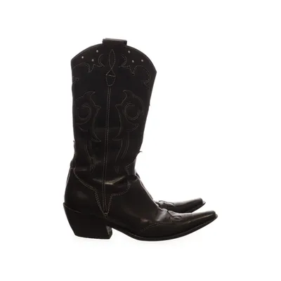 Cowboyboots (Svart)