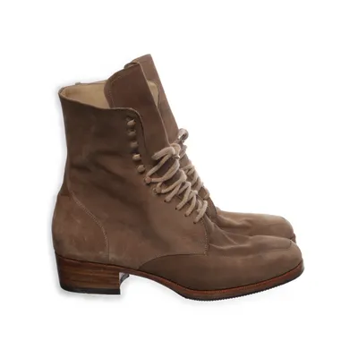 Laced boots (Brown) from Topy