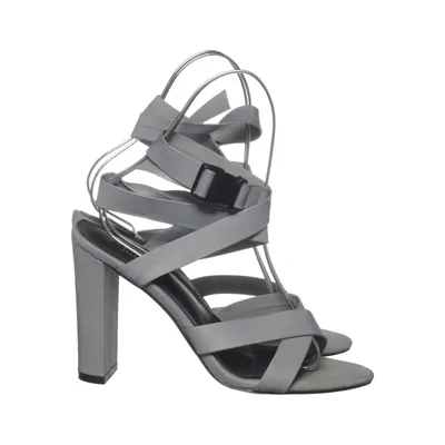 High heel sandals (Gray) from Simmi