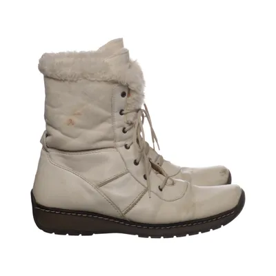 Laced boots (White) from Janet D.