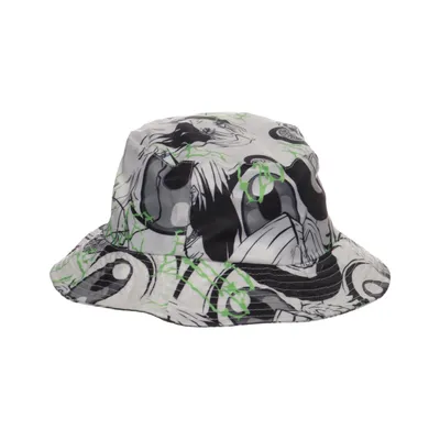 Buckethatt (Vit, Flerfärgad) från Bershka x Billie Eilish Polyester