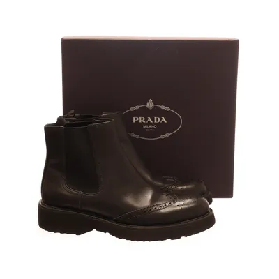 Chelsea boots (Black) from Prada