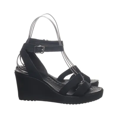 Chaussure compensées (Noir) de Crocs