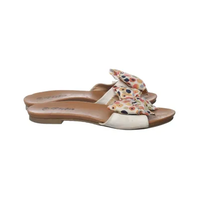 Mules (Marron, Multicolore) de Flyfor Cuir