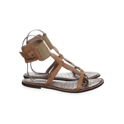 Sandalen (Bruin, Goud) van Sam Edelman Leer