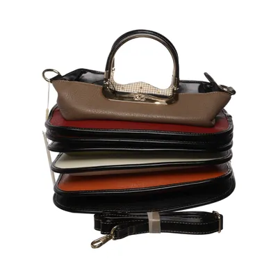 Sac à main (Noir, Rouge, Beige) de Alpin Coton, Polyamide, Polyester, Polyuréthane