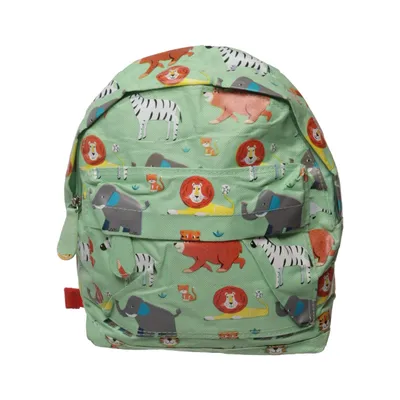 Backpack (Green, Multicolored) from Rex London