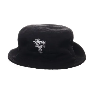 Buckethatt (Svart) från Stüssy Akryl, Ull