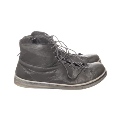 Laced boots (Gray) from Andrea Conti