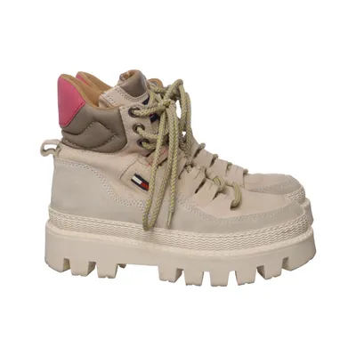 Schnürstiefel (Hybrid Boot) von Tommy Hilfiger Jeans Leder