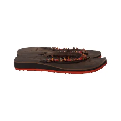 Tongs (Marron, Rouge, Multicolore) de Bluefin Cuir