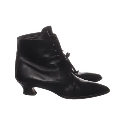 Bottes à lacets (Noir) de Enrico Antinori Cuir