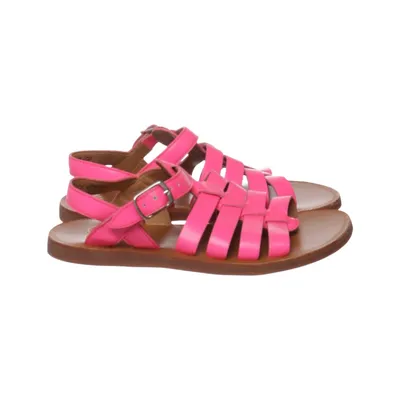 Sandals (Pink) from Pom d'Api Leather