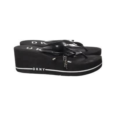 Klipklappere (Sort) fra DKNY Polyurethan