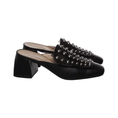 Mules (Noir) de Phillip Hardy Cuir