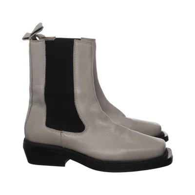 Chelsea boots (Gray, Black) from Shoe Biz Leather