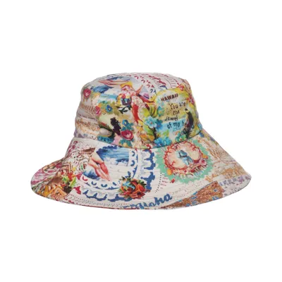 Bøllehat (Flerfarvet) fra Desigual Bomuld, Polyester