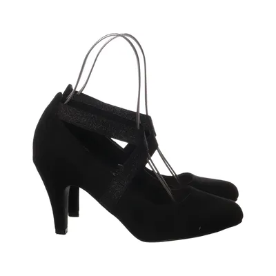 Hakken (Zwart) van Street Shoes Leer