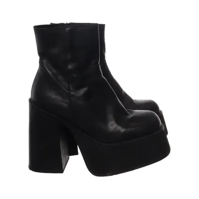 Bottes à talons (Noir) de Kaltur