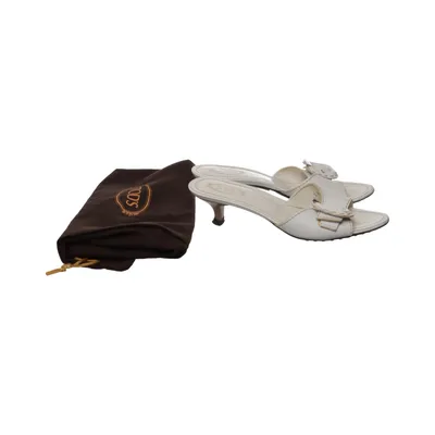Mules (White) from Tod's Leather
