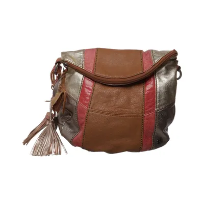 Shoulder-bag (Brown, Pink, Silver) from The Sak